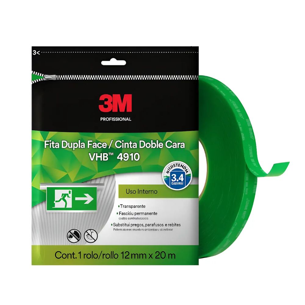 Cinta Adhesiva VHB 4910 - 0,012 x 20 (3M)
