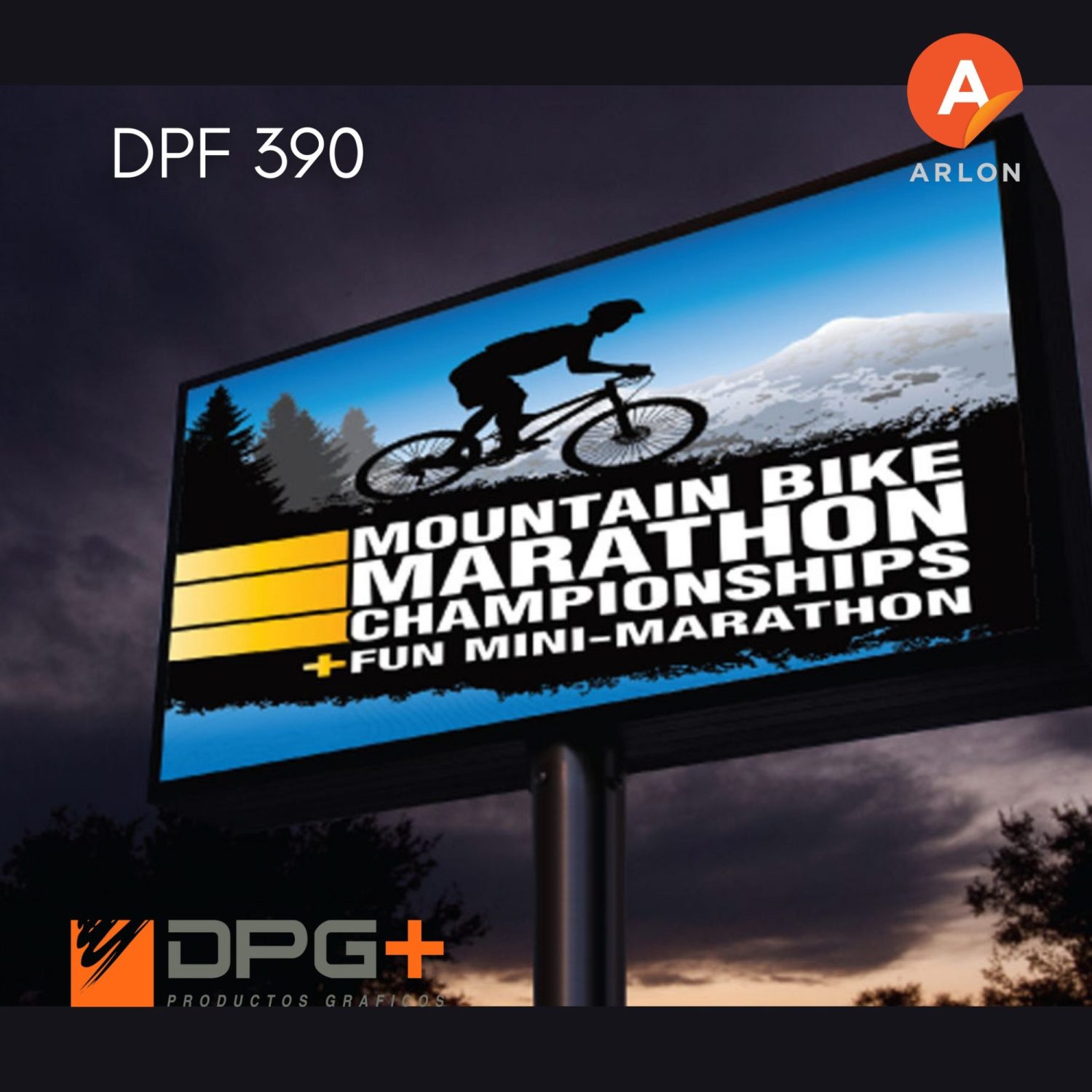 Tela PVC Backlight DPF 390 (Arlon)