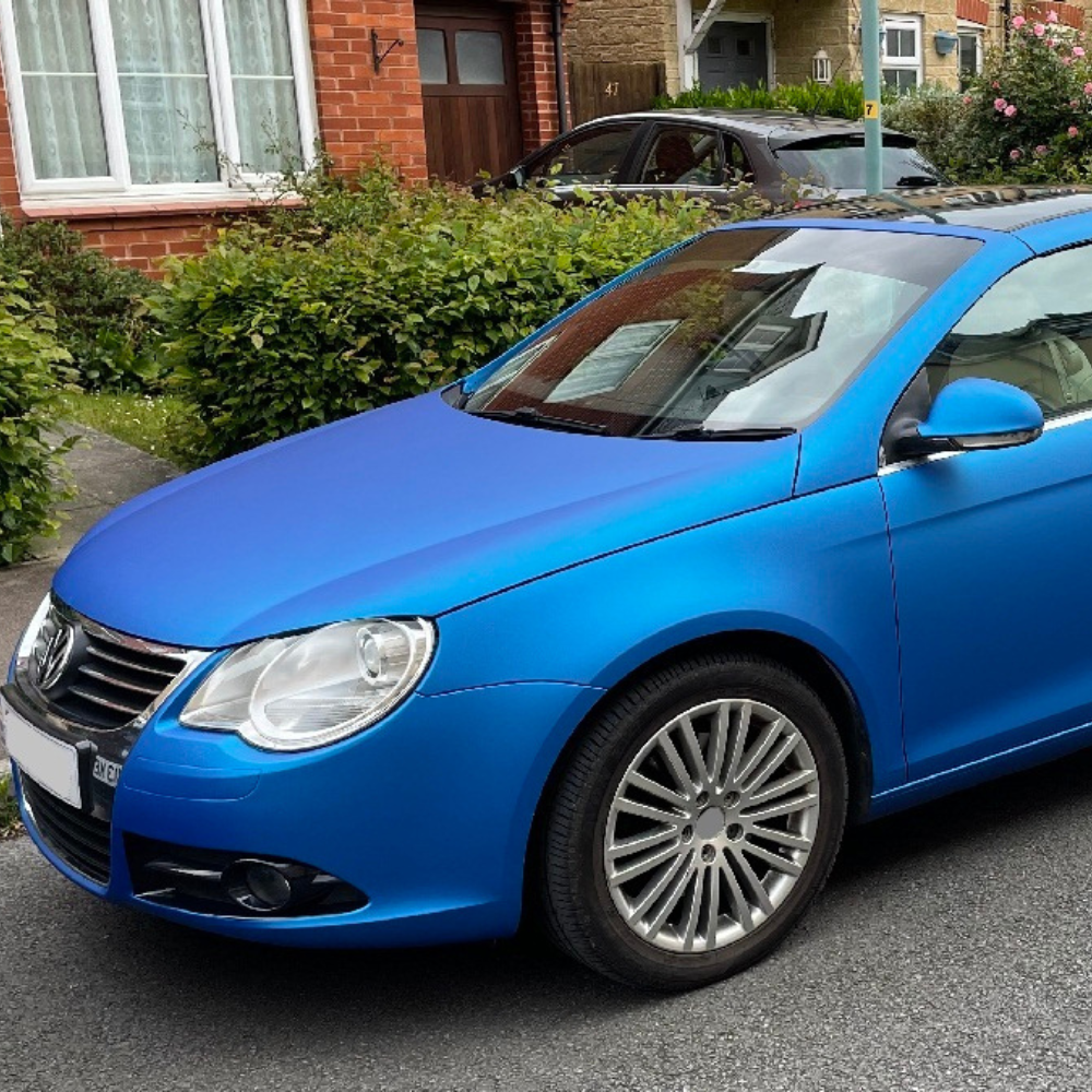 Premium Color Change - Matte Aluminium Blue - 1,52 mts (ARLON)
