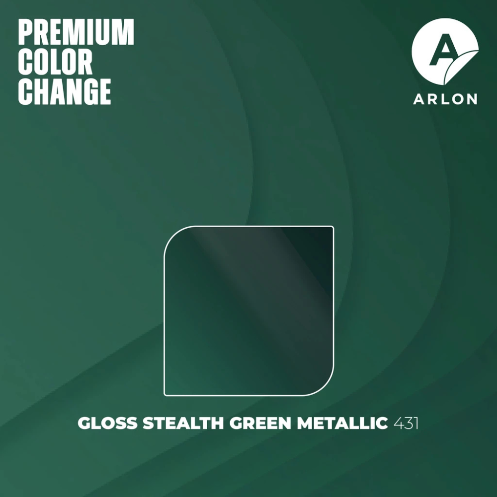 Premium Color Change - GL Stealth Green Metallic - 1,52 mts (ARLON) - Imagen 3