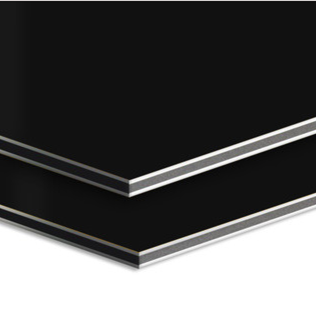 Alupanel Matt Black Doble 4 x 1220 x 2440 mm PE (DPG+)